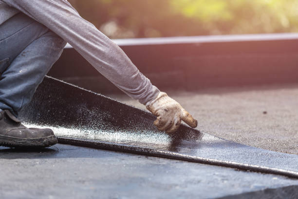 Professional Interior Drainage System technician working in Akron, OH